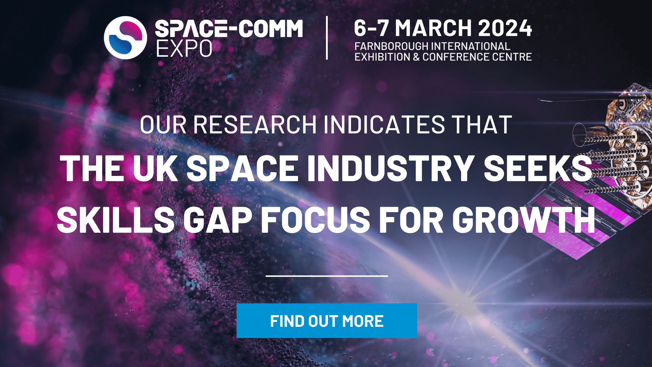 Research Results: The UK space industry calls for a larger focus on skills gap to support growth